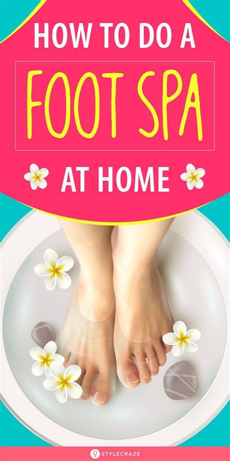 How To Do A Foot Spa At Home | Foot spa, Foot spa diy, Natural skin ...