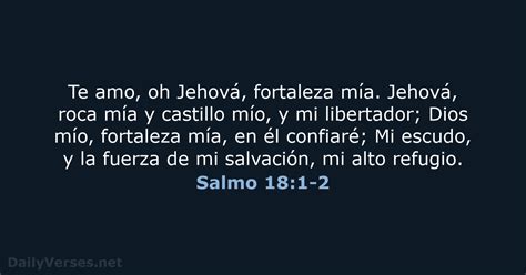 Salmo 18:1-2 - Versículo de la Biblia (RVR60) - DailyVerses.net