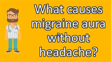 Symptoms of migraine aura - saadimage