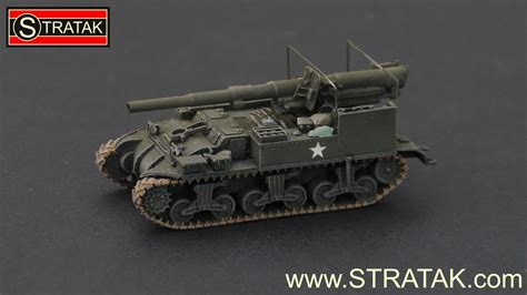 Artitec 387.78 US M12 155mm Gun Motor Carriage howitzer olive