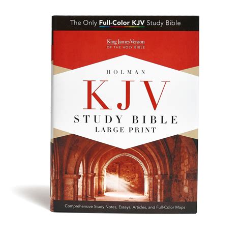 KJV Study Bible Large Print Edition - B&H Publishing