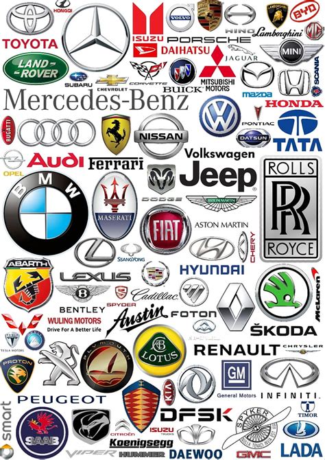 Mixed cars logo, automotive, brands, car sales, carros, mobile ...