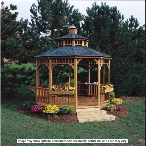 Handy Home Products 10 ft. San Marino Round Gazebo 19944-8 - The Home ...