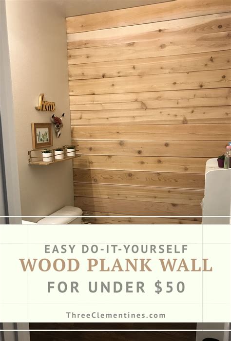 20+ Faux Wood Planks For Walls – The Urban Decor