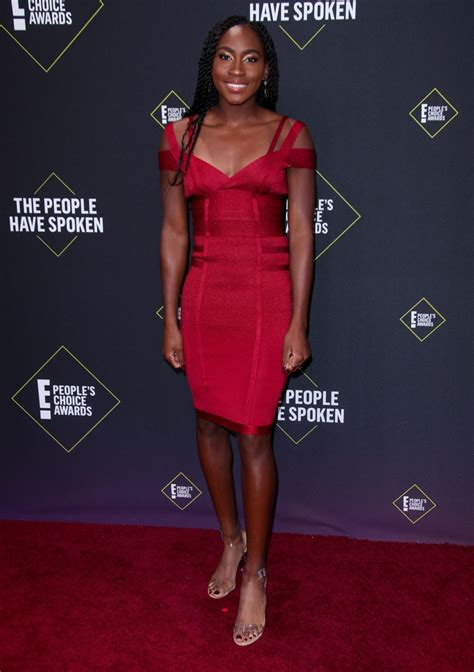 COCO GAUFF at People’s Choice Awards 2019 in Santa Monica 11/10/2019 ...