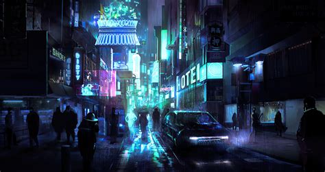 Cyberpunk Night Wallpaper