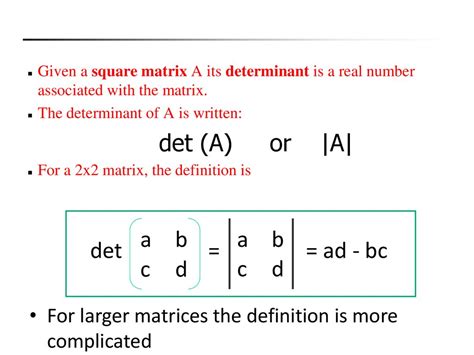 Determinants - презентация онлайн