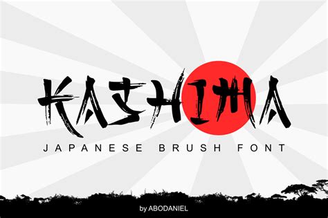 Kashima Brush Font | dafont.com