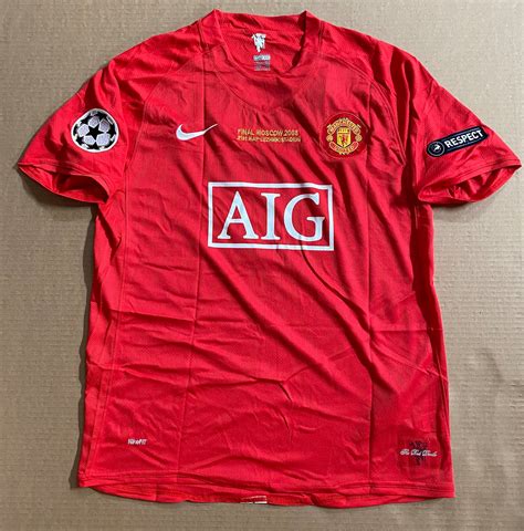 2008 Manchester United Cristiano Ronaldo shirt jersey | Etsy