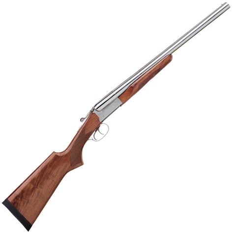 Stoeger Coach Gun Supreme Wood/Nickel 20 Gauge 3in Side By Side Shotgun ...