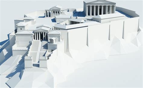 3D Acropolis by Munirr on Dribbble