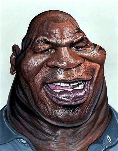 Mike Tyson | Funny caricatures, Celebrity caricatures, Caricature artist