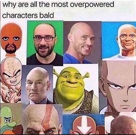 White Bald Memes