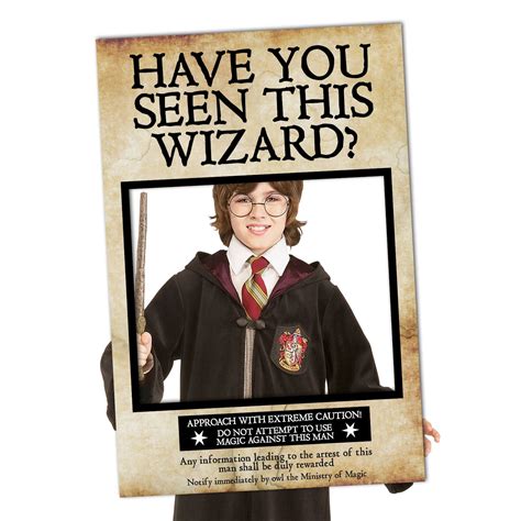 Harry Potter Party Photo Booth Prop (60 x 90 cm) Have You Seen This ...