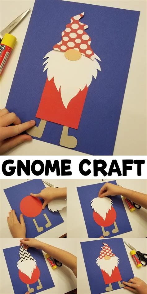 Christmas Gnome Craft | Gnomes crafts, Xmas crafts, Preschool christmas