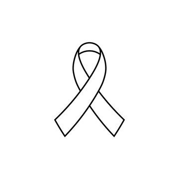 Cancer Ribbon Outline Images – Browse 5,478 Stock Photos, Vectors, and ...