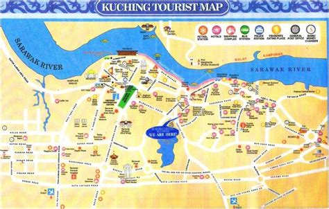 Map of Kuching