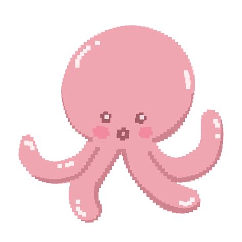 octopus pixel art 27228999 PNG