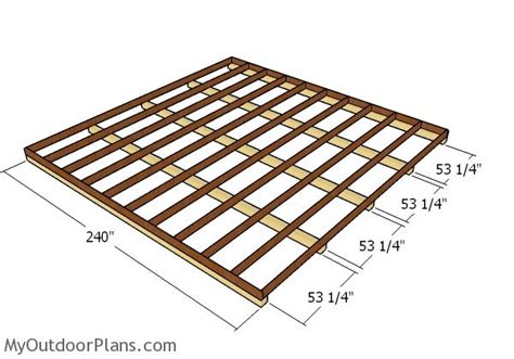 20x20 Shed Plans | PDF Download | MyOutdoorPlans