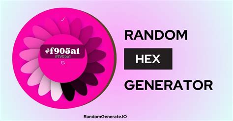 Random Hex Generator 🌈🎨