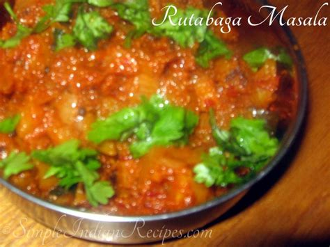 Rutabaga Masala | Simple Indian Recipes