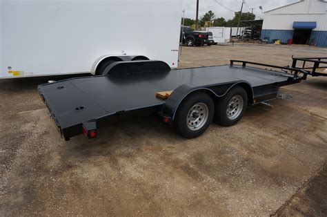 18 ft. All Steel Deck car hauler ST# SOLD | Enclosed, Utility, Cargo ...