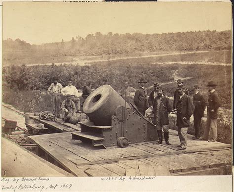 US Army 13-inch mortar "Dictator" during American Civil War. : r ...