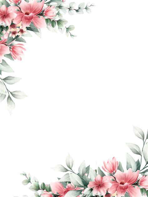 Flower Border Clipart Free