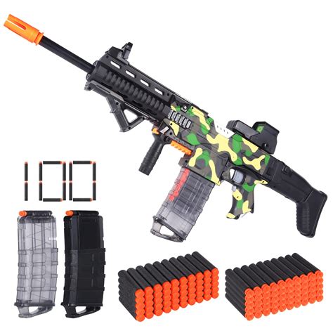 Buy COOLFOX Electric Automatic Toy for Nerf s Sniper Soft Bullets ...