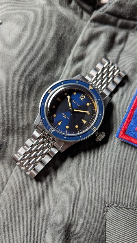 FS: Baltic Aquascaphe Blue Gilt | WatchUSeek Watch Forums