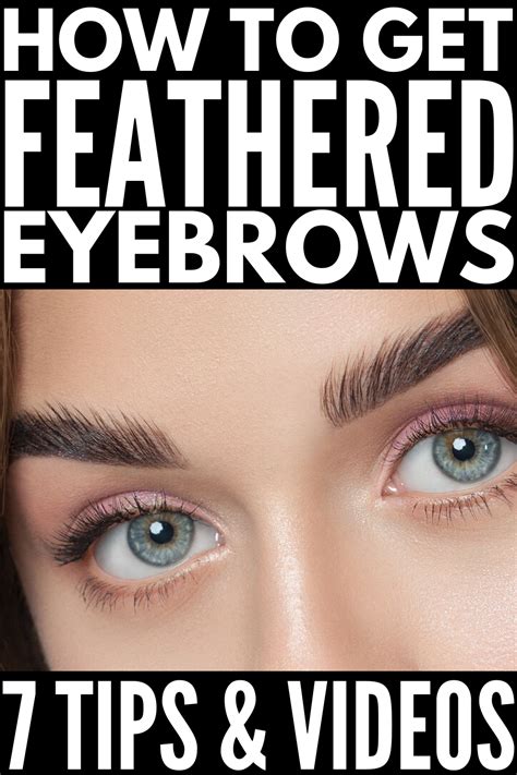 Eyebrows on Fleek: 7 Feathered Eyebrows Tips and Tutorials Full ...