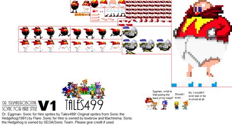 Sonic for Hire- Dr. Eggman Sprites V1 by Tales499 on DeviantArt