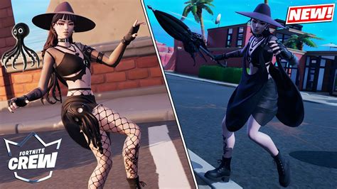 PHAEDRA Skin all styles Gameplay July 2022 Crew Pack! Fortnite - YouTube