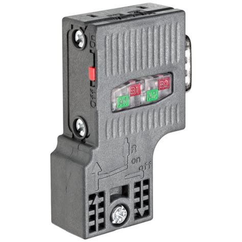 6ES7972-0BA52-0XA0 Siemens PB Connector, 90 Degree, w/o PG Socket.