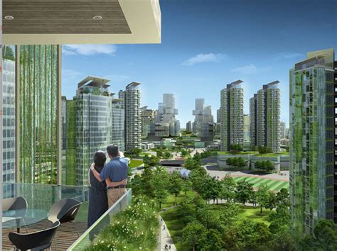 Tianjin Eco City is a Futuristic Green Landscape for 350,000 Residents