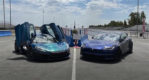 Rimac Nevera vs Tesla Model S Plaid: drag race elettrica [Video] - Autoblog