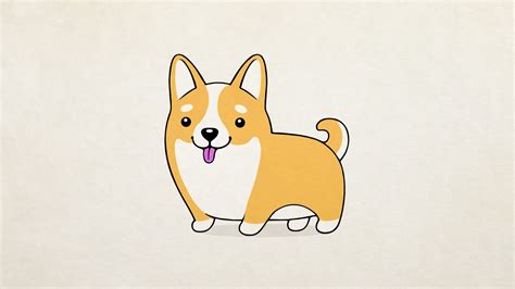 Dog Cute Drawing at GetDrawings | Free download