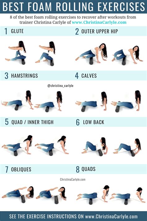 Foam Rolling Exercises and Benefits that feel Downright Delicious ...