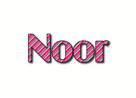 Noor Logo | Free Name Design Tool from Flaming Text