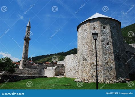 Travnik Fortress stock photo. Image of defensive, grey - 43992582