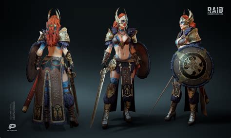 ArtStation - RAID: Shadow Legends, Plarium Ukraine Female Fantasy Armor ...