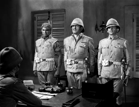 Cary Grant, Victor McLaglen, and Douglas Fairbanks Jr. in GUNGA DIN ...