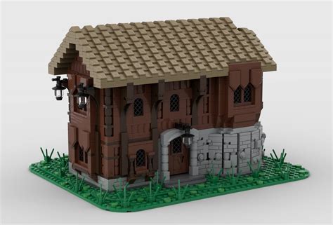 LEGO instructions - How to build a LEGO Medieval house by JP Brickworks ...