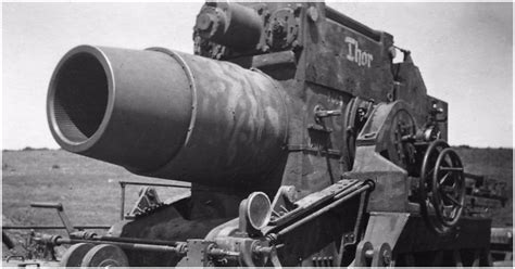 The Massive 60cm German Siege Mortar Karl | War History Online