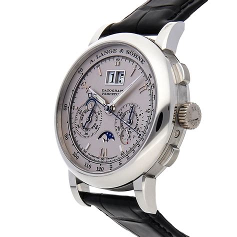 A. LANGE & SOHNE DATOGRAPH PERPETUAL CALENDAR 410.025 - Carr Watches