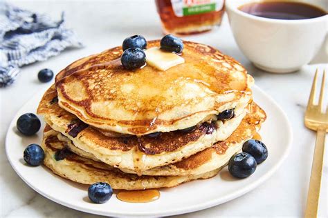 Blueberry Pancakes Recipe | King Arthur Flour