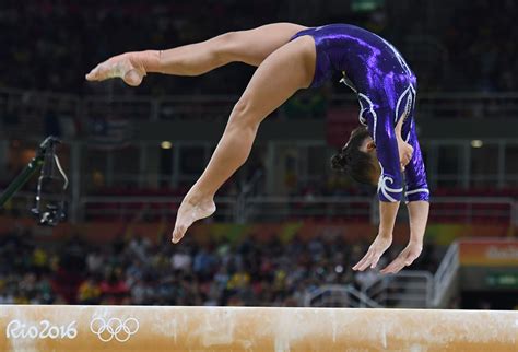 Rio Olympics Balance Beam Gymnastics