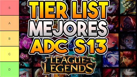 TIER LIST mejores ADC de la TEMPORADA 2023 | GUIA LOL - YouTube