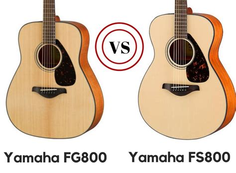 Yamaha FG800 vs FS800 - Which is The Better Guitar? (Review)