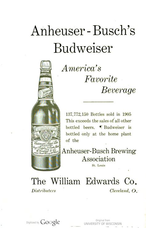 Anheuser-Busch Tells Its Story – Beer Et Seq